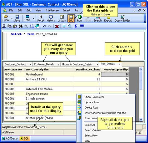 dbGetQuery : Send query, retrieve results and then clear result set.